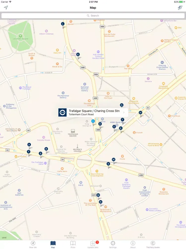London Bus Live Departures iPad  سکرین شاٹس