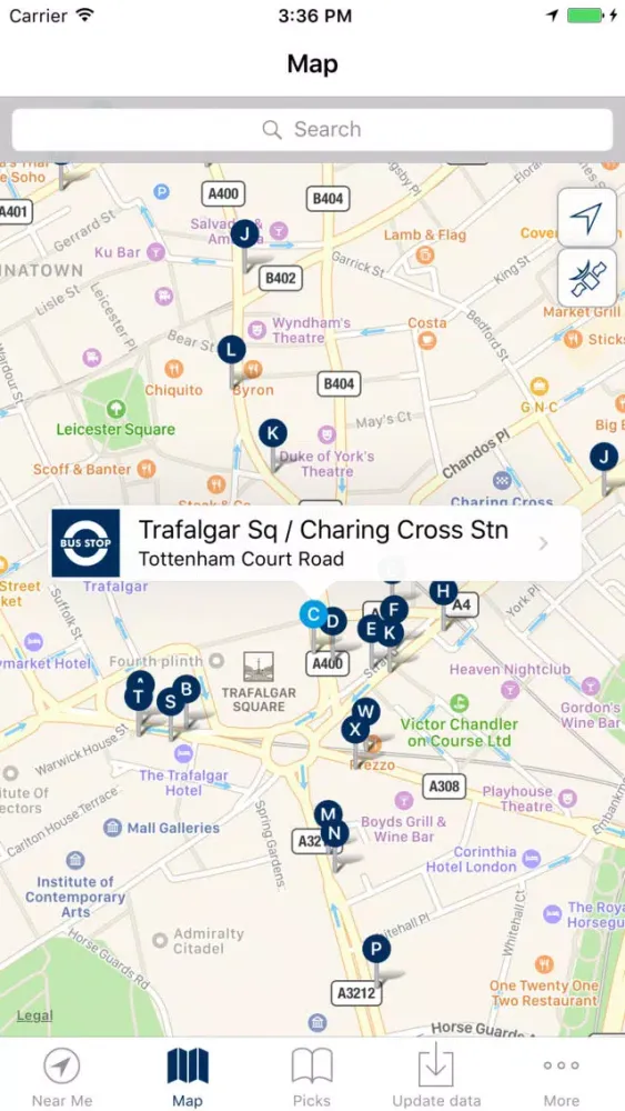 London Bus Live Departures سکرین شاٹس