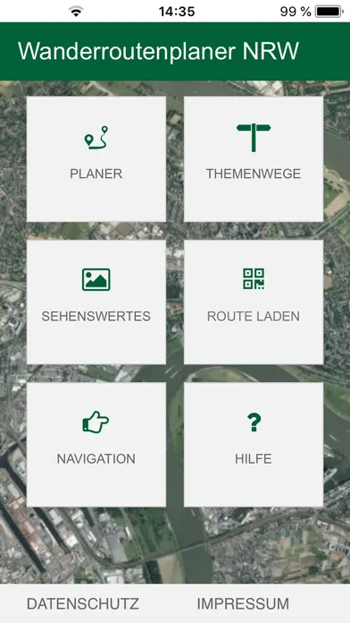Скриншоты Wanderroutenplaner NRW mobil