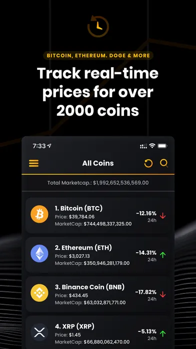 Zrzuty ekranu CoinFolio - Crypto Portfolio