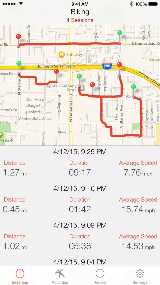 Crono - Sports GPS Tracker应用截图