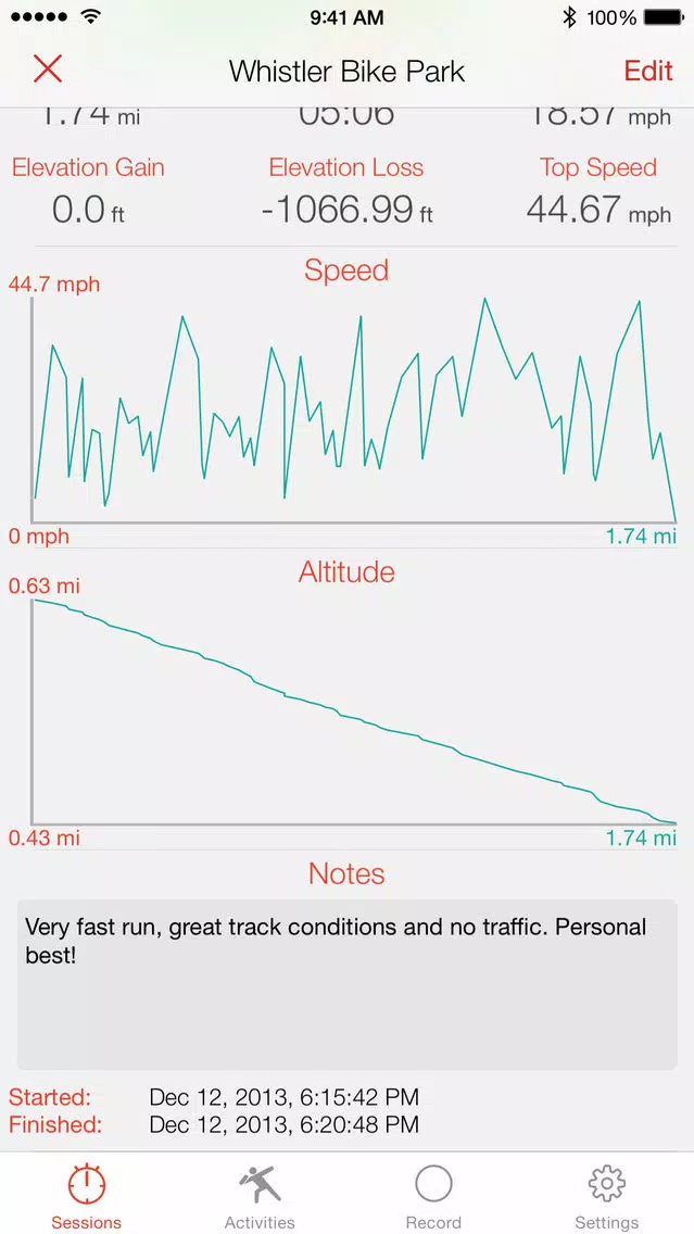 Crono - Sports GPS Tracker应用截图