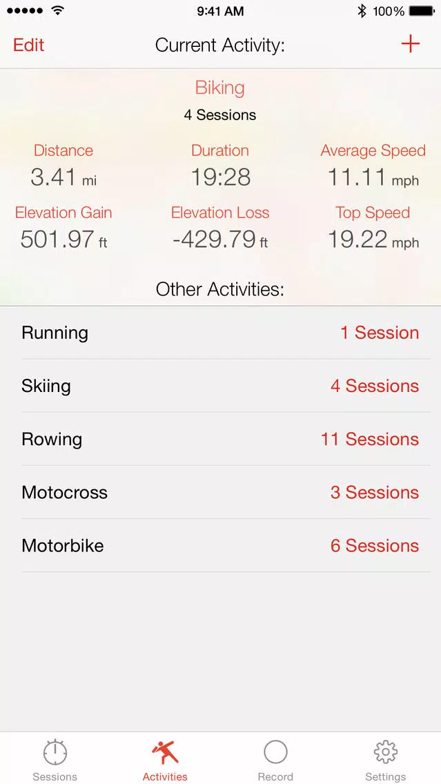 Crono - Sports GPS Tracker应用截图