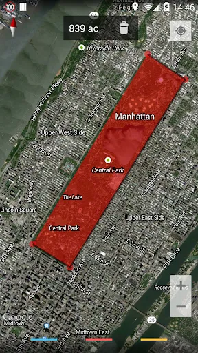 Maps Measure Screenshots