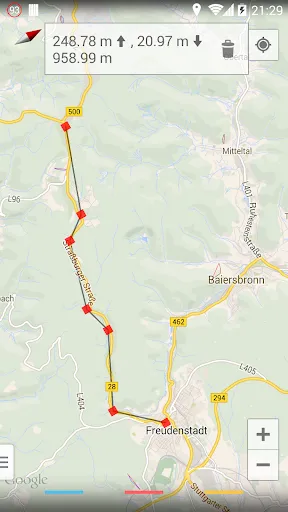 Maps Measure Screenshots