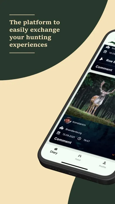 Capturas de tela do Wyld - The hunting diary