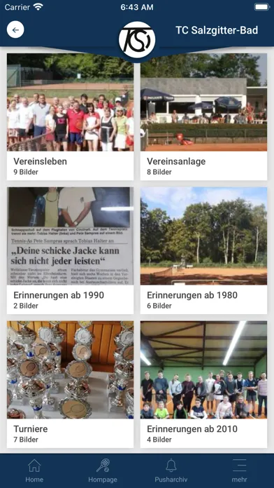 Zrzuty ekranu TC Salzgitter Bad