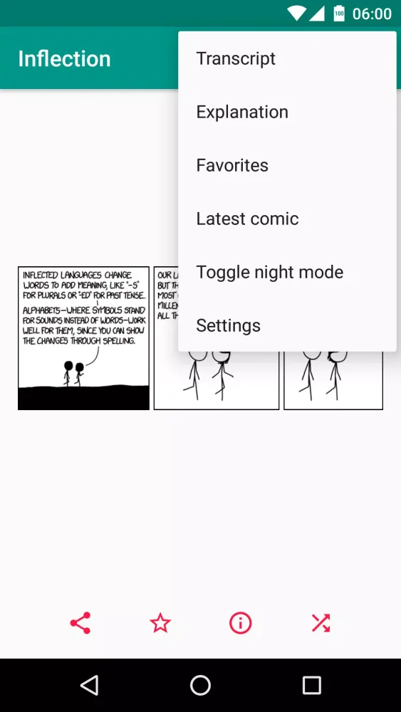 Read xkcd Screenshots
