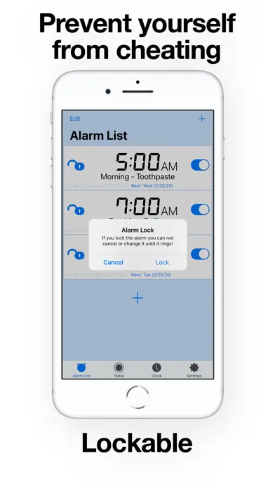 صور Barcode Alarm Clock Pro