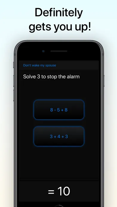 My Math Alarm Clock Ekran Görüntüleri