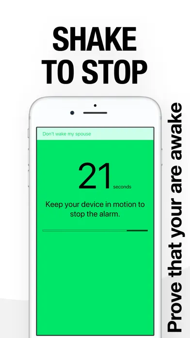 Motion Alarm Clock 스크린샷