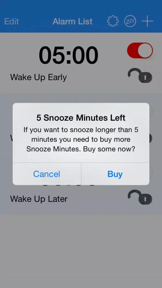 Capturas de tela do Snooze U Pay - Alarm Clock - You Snooze You Pay