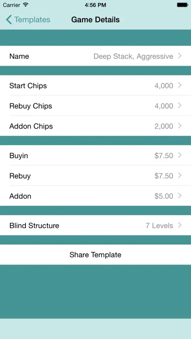 Poker Tournament Blind Timer 스크린샷