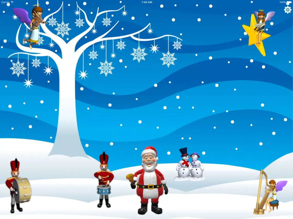 ภาพหน้าจอของ Christmas Singer - Merry Christmas iPad 