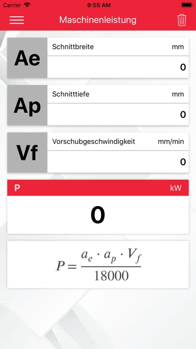 Jewema - Schnittdatenrechner স্ক্রিনশট