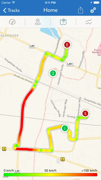 Скриншоты GPS-Tracker Pro