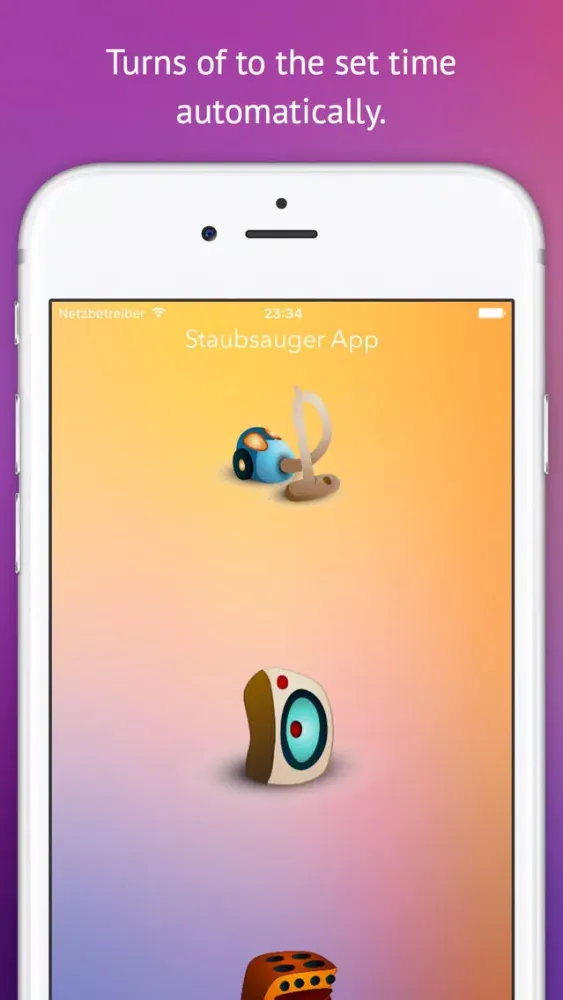 Vacuum Cleaner Baby Sleep App Screenshots