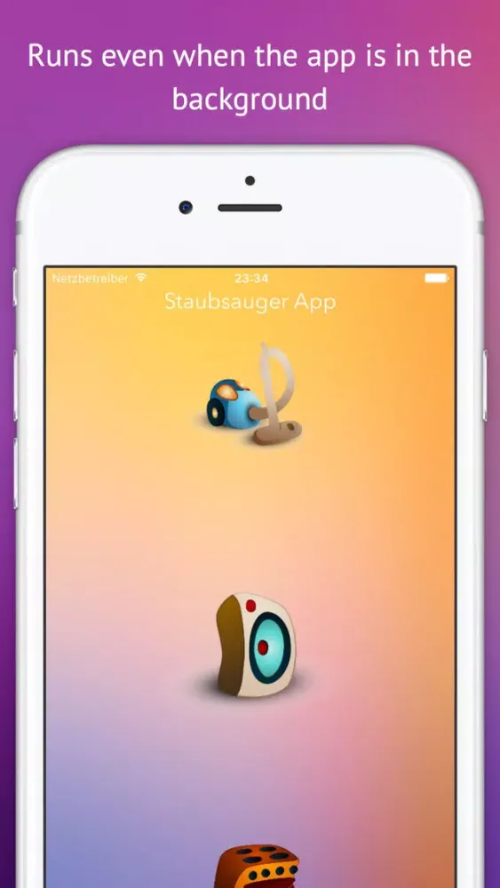 Vacuum Cleaner Baby Sleep App Screenshots