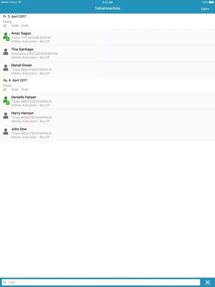 Скриншоты Jochen Schweizer – Partner App iPad 