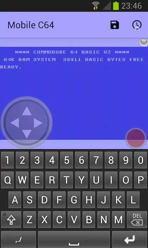 Mobile C64 স্ক্রিনশট