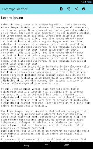 Office Documents Viewer Screenshots