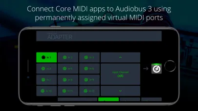 Midiflow Adapter (Audiobus) スクリーンショット