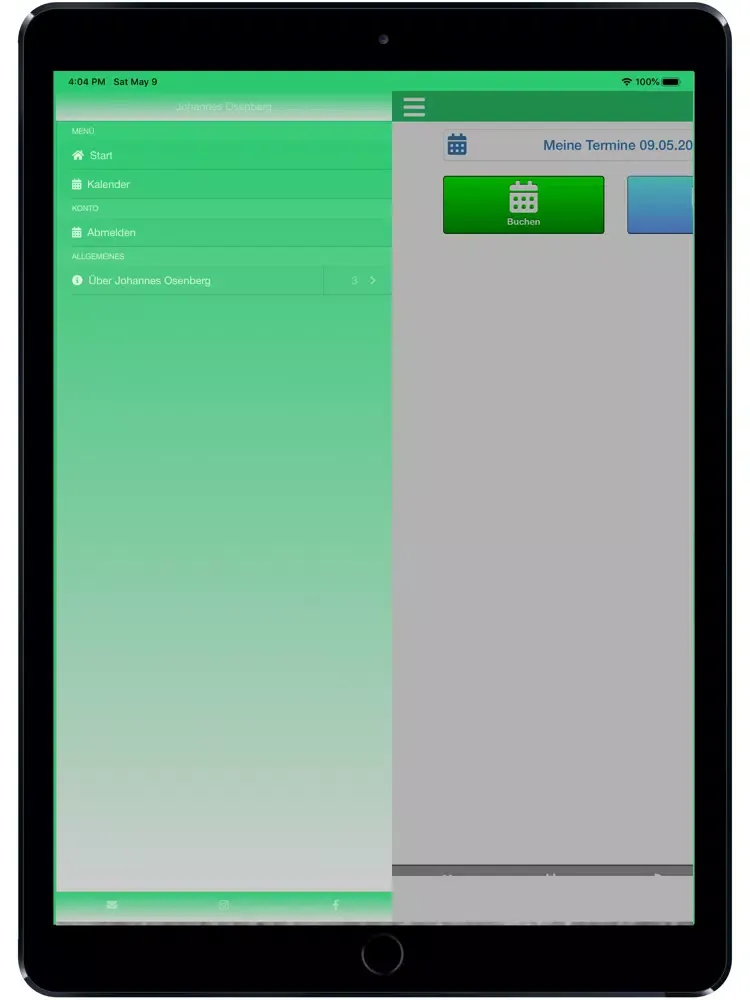 Screenshot di Johannes Osenberg iPad 