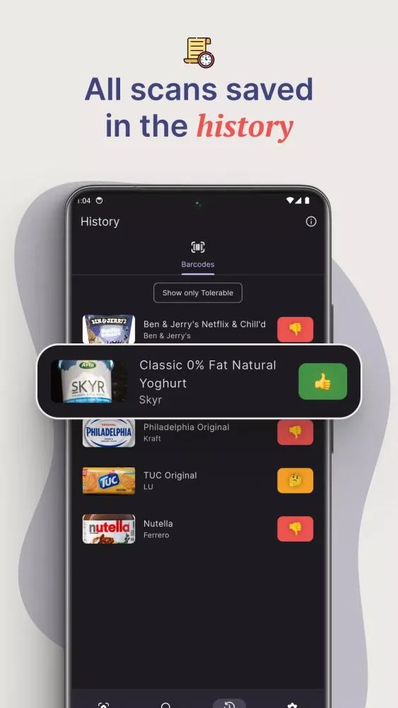 InTolerApp Screenshots