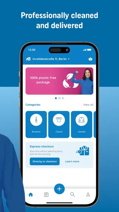 Jonny Fresh Laundry Service Screenshots