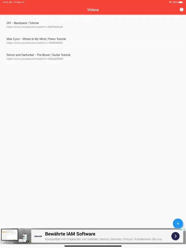 Chaptr - Bookmarks in videos iPad 應用截圖