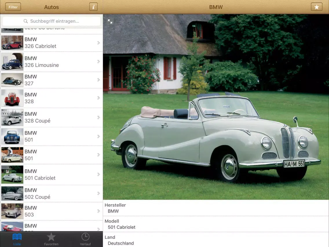 Скриншоты 1000 Automobile aus aller Welt iPad 