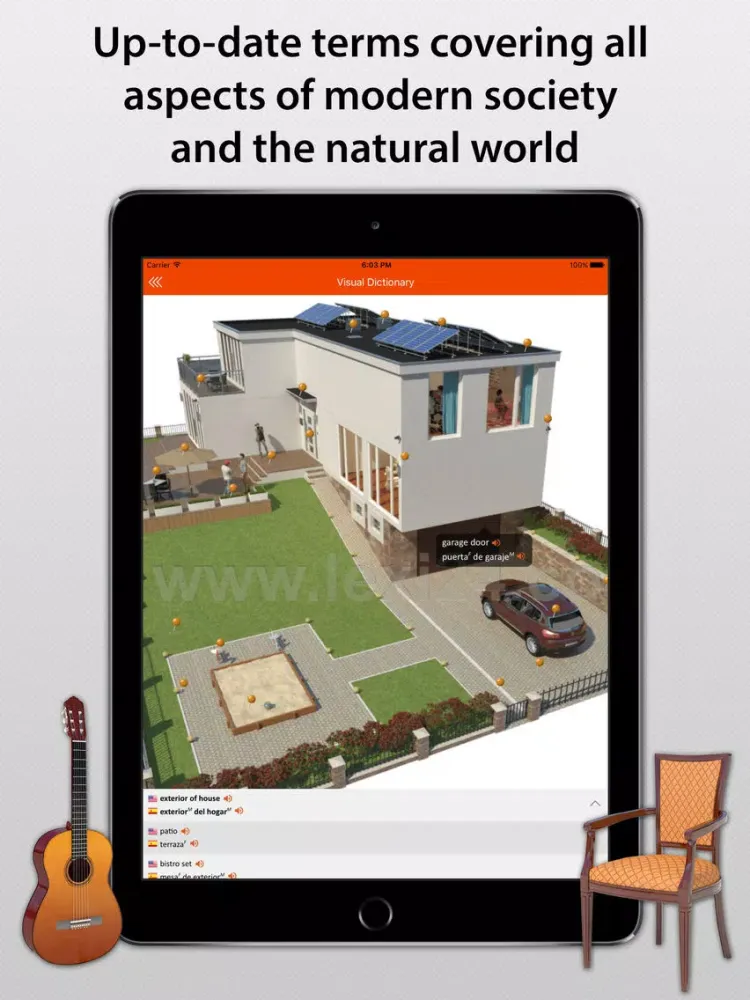 Screenshot di LEXI24 Visual Dictionary iPad 