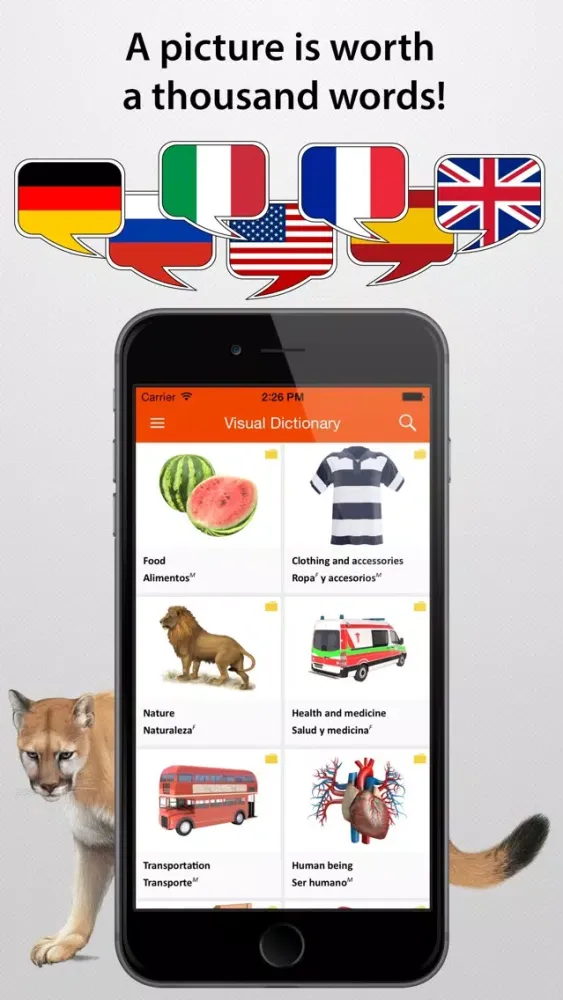 Screenshot di LEXI24 Visual Dictionary