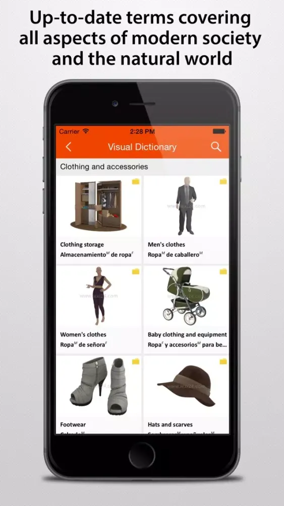 Screenshot di LEXI24 Visual Dictionary