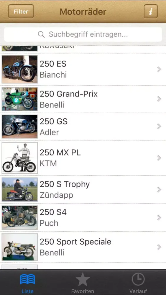 1000 Motorräder Screenshots