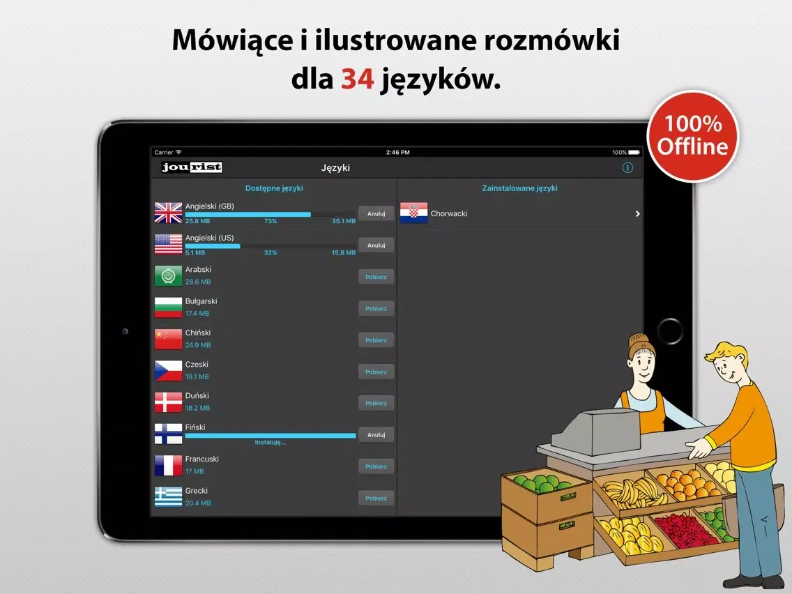 Tłumacz podróżny iPad  سکرین شاٹس