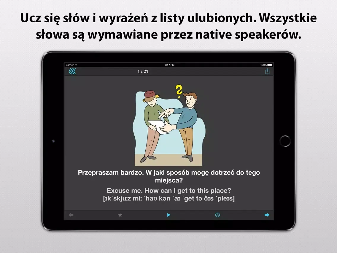 Tłumacz podróżny iPad  سکرین شاٹس