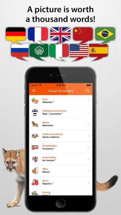 JOURIST Visual Dictionary سکرین شاٹس