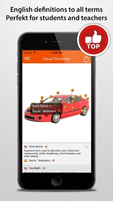 JOURIST Visual Dictionary سکرین شاٹس