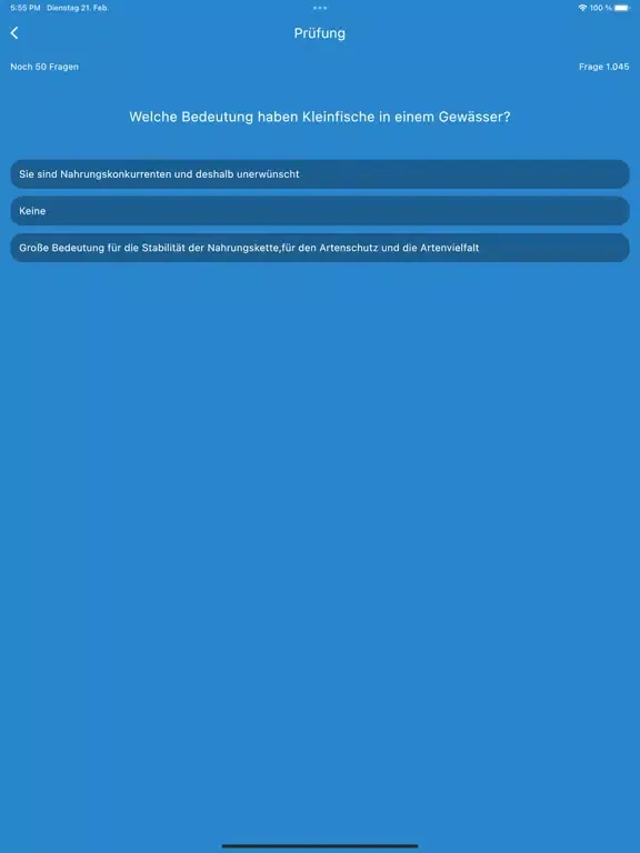 Zrzuty ekranu Angelschein Trainer RLP iPad 