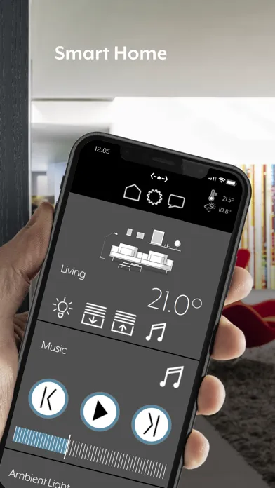 Capturas de pantalla de JUNG Smart Vision