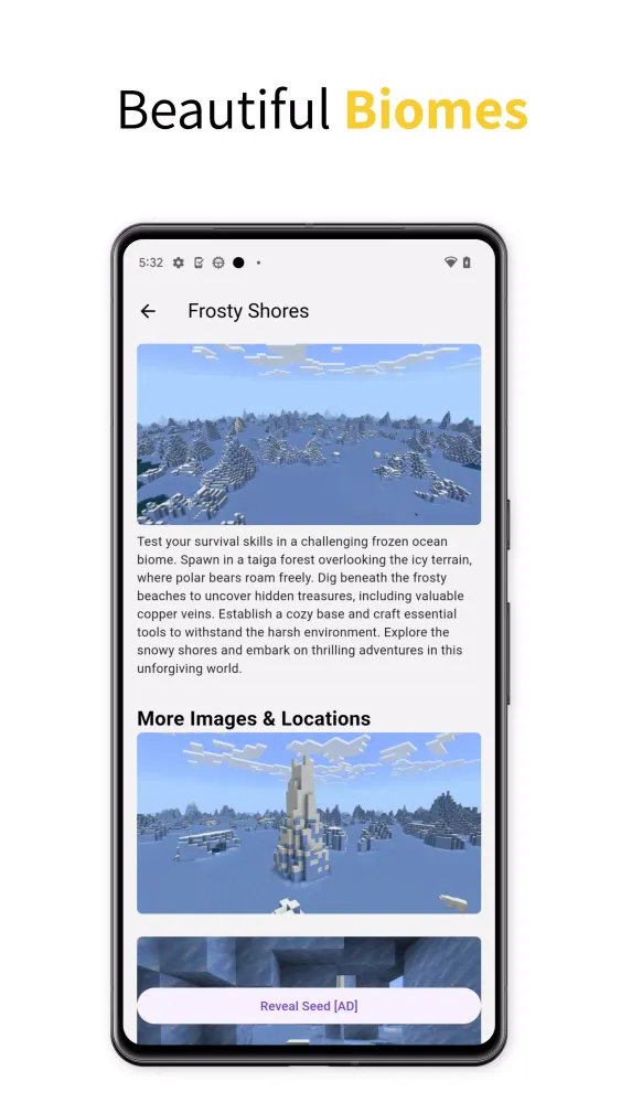 Seeds for Minecraft Screenshots