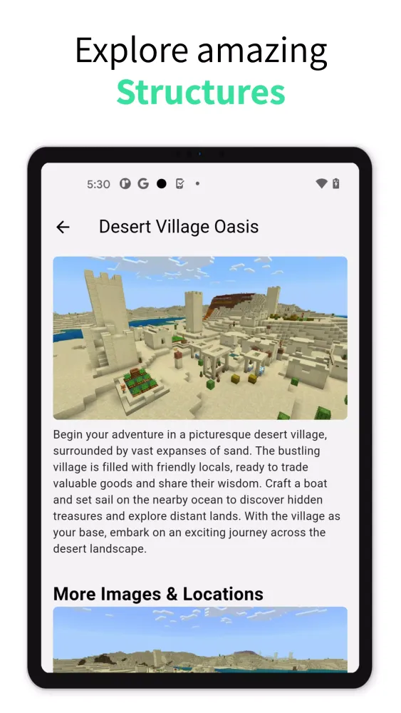 Seeds for Minecraft Screenshots