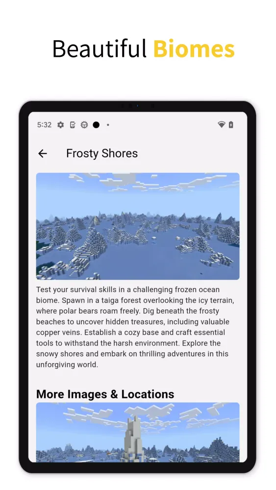 Seeds for Minecraft Screenshots