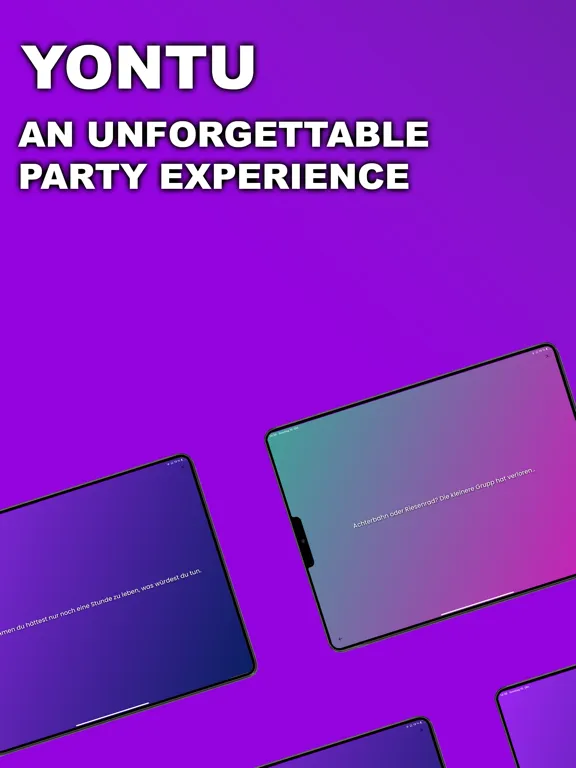 YONTU - The Partygame iPad 应用截图