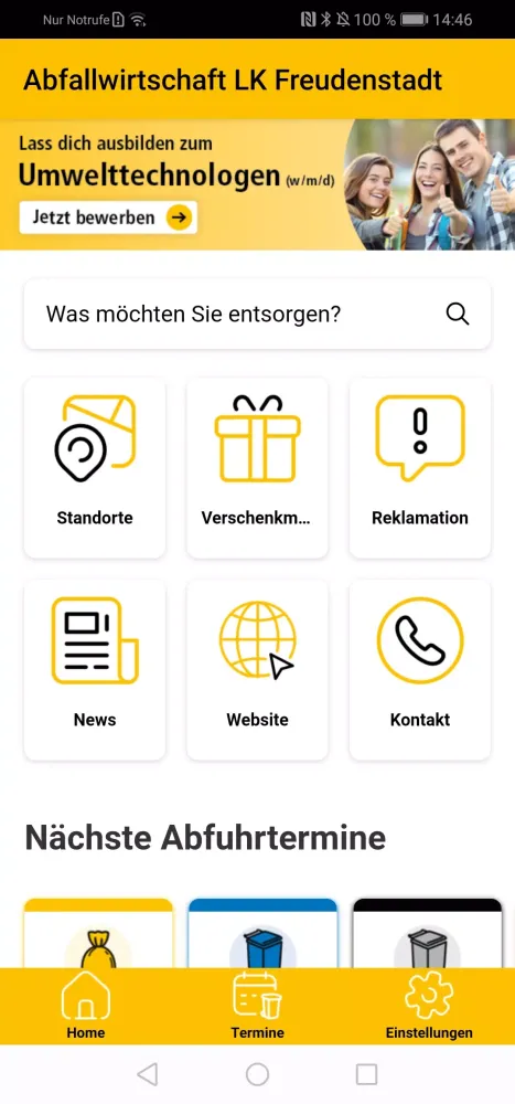 Abfall App LK Freudenstadt Screenshots