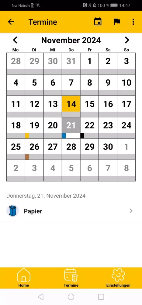 Abfall App LK Freudenstadt Screenshots