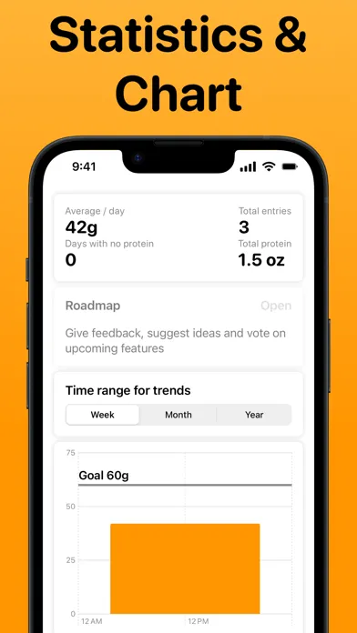 Protein Tracker.应用截图