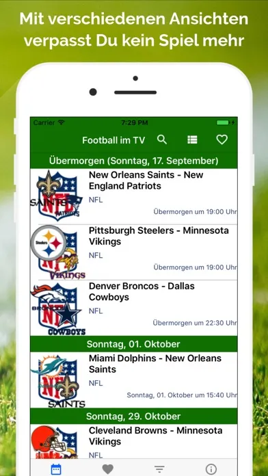 Football im TV live স্ক্রিনশট