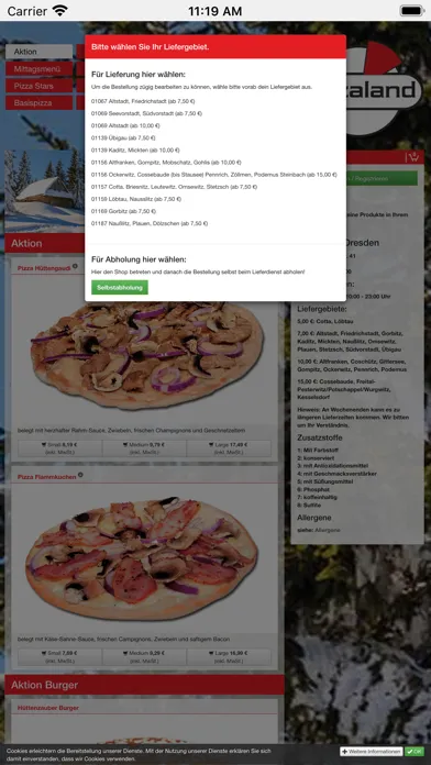 PizzaLand - Dresden Ekran Görüntüleri